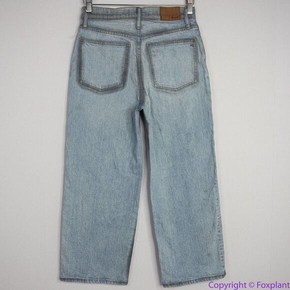 Madewell The‎ Petite Perfect Vintage Wide-Leg Crop Jean in Edmunds Wash, 26P - Picture 9 of 16